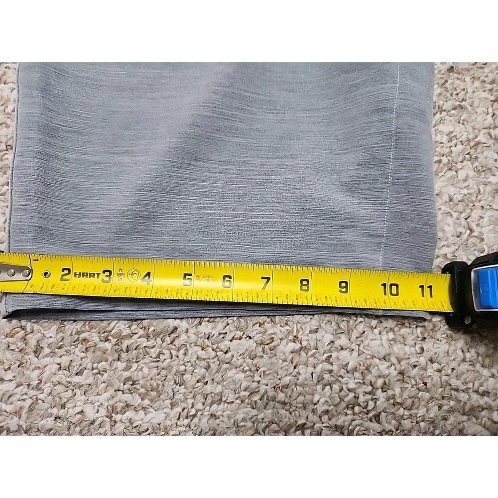 Nike Shorts Men 36 X 9 Gray Chino Flex Slim Performance Golf Belt Buckle Dri-FIT